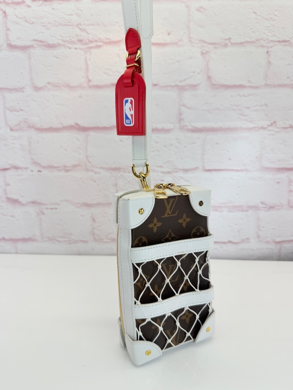 Louis Vuitton Louis Vuitton X NBA Monogram Soft Trunk Phone Box